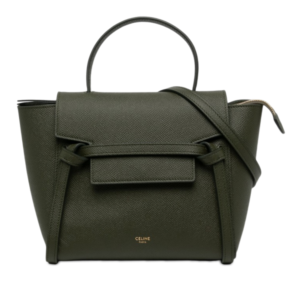 Pre-Loved Celine Micro Grained Calfskin Belt Bag